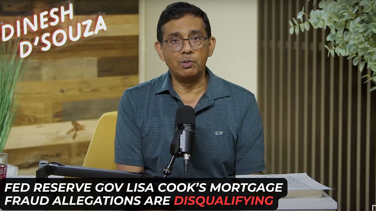 Federal Reserve Governor Lisa Cook's Mortgage Fraud Allegations Are Disqualifying