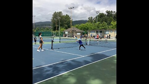 Tennis Courts in Coquitlam’s Town Centre Park