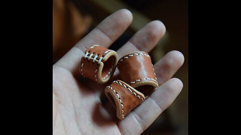 Vintage Leather Bandana Buckle, for Men & Women
