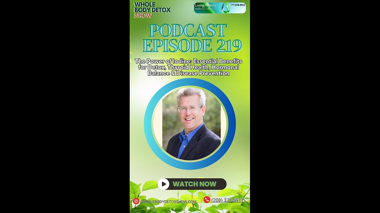 The Power of Iodine: Detox, Thyroid & Hormone Health