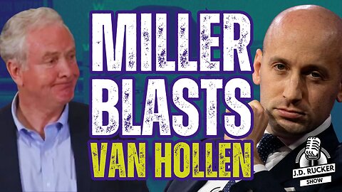 Stephen Miller Obliterates Senator Chris Van Hollen Over El Salvador Trip to See 'Maryland Man'