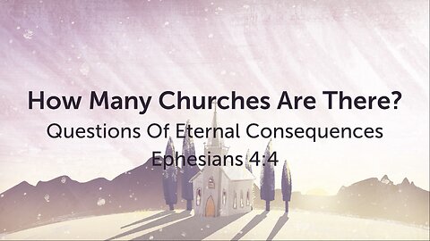 How Many Churches Are There?