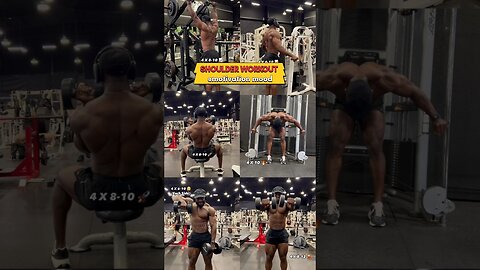 ⚡SHOULDER WORKOUT✅
