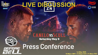 Canelo Alvarez vs William Scull: Final Press Conference | LIVE COMMENTARY