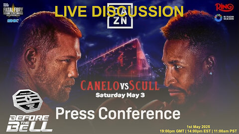 Canelo Alvarez vs William Scull: Final Press Conference | LIVE COMMENTARY