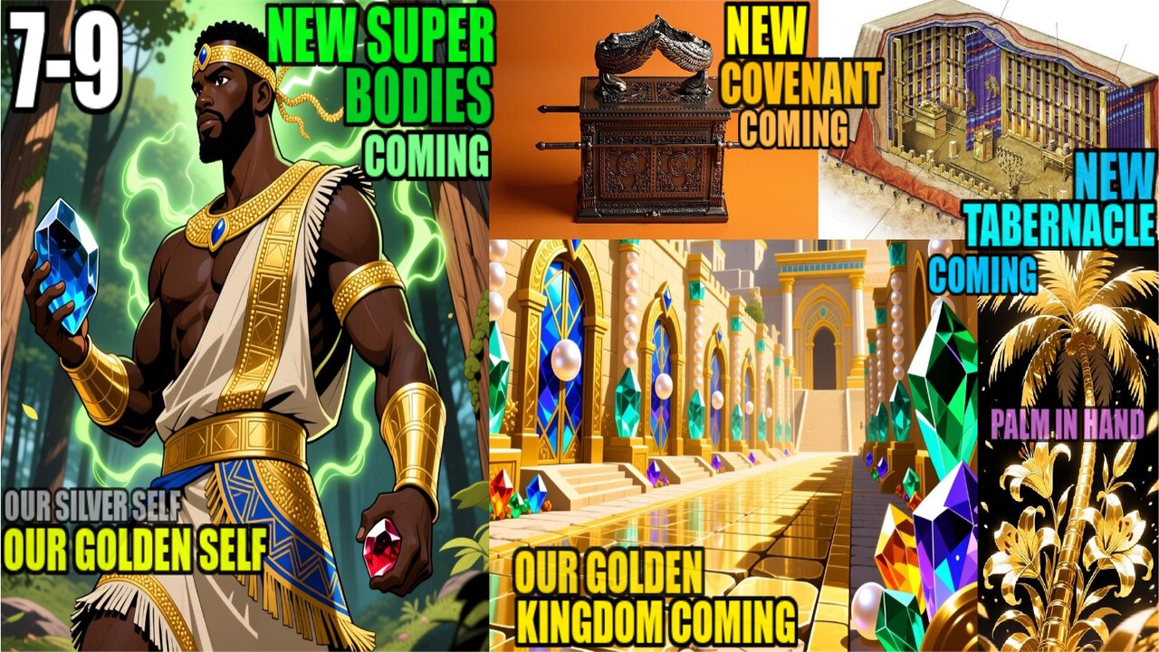 The Tabernacle, 2nd Covenant, New Bodies, New Jerusalem, Yahawashi Is The Manna & Mercy Seat 7-9