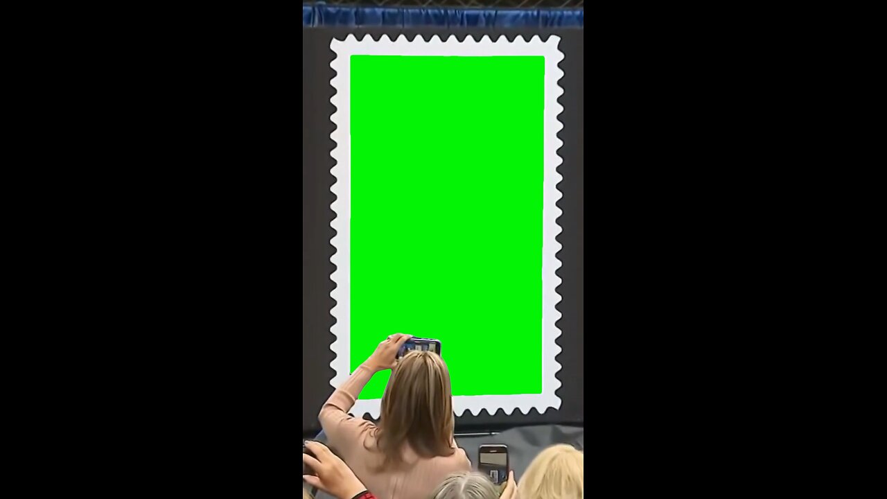 Stamp Reveal | Green Screen