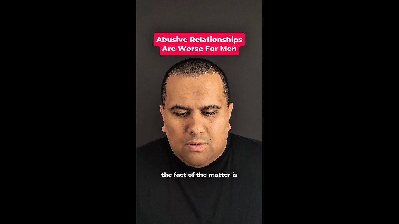 Abusive Relationships Are Worse For Men