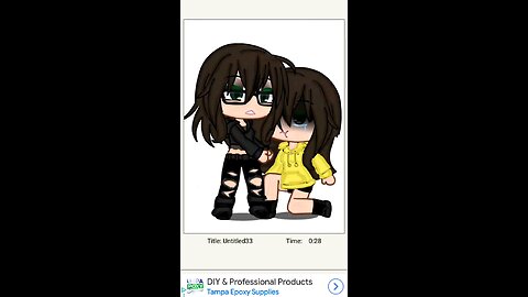 my gacha art of my new oc