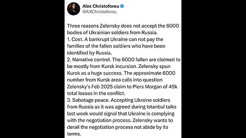 Ukrainian authorities AWOL as 6,000 perished Ukrainian soldiers are delivered by Russia,