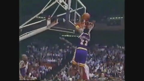 Cedric Ceballos 22 Points @ Rockets, 1996-97.
