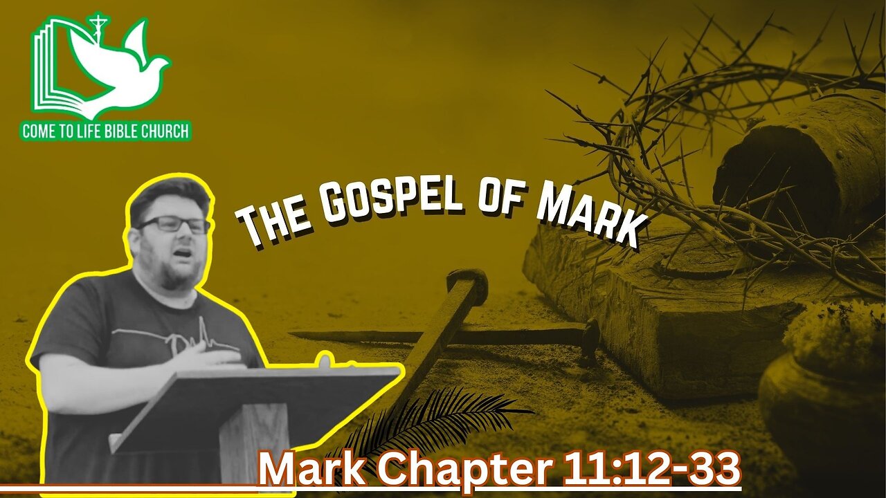 The Root of the Matter; Mark 11:12-33