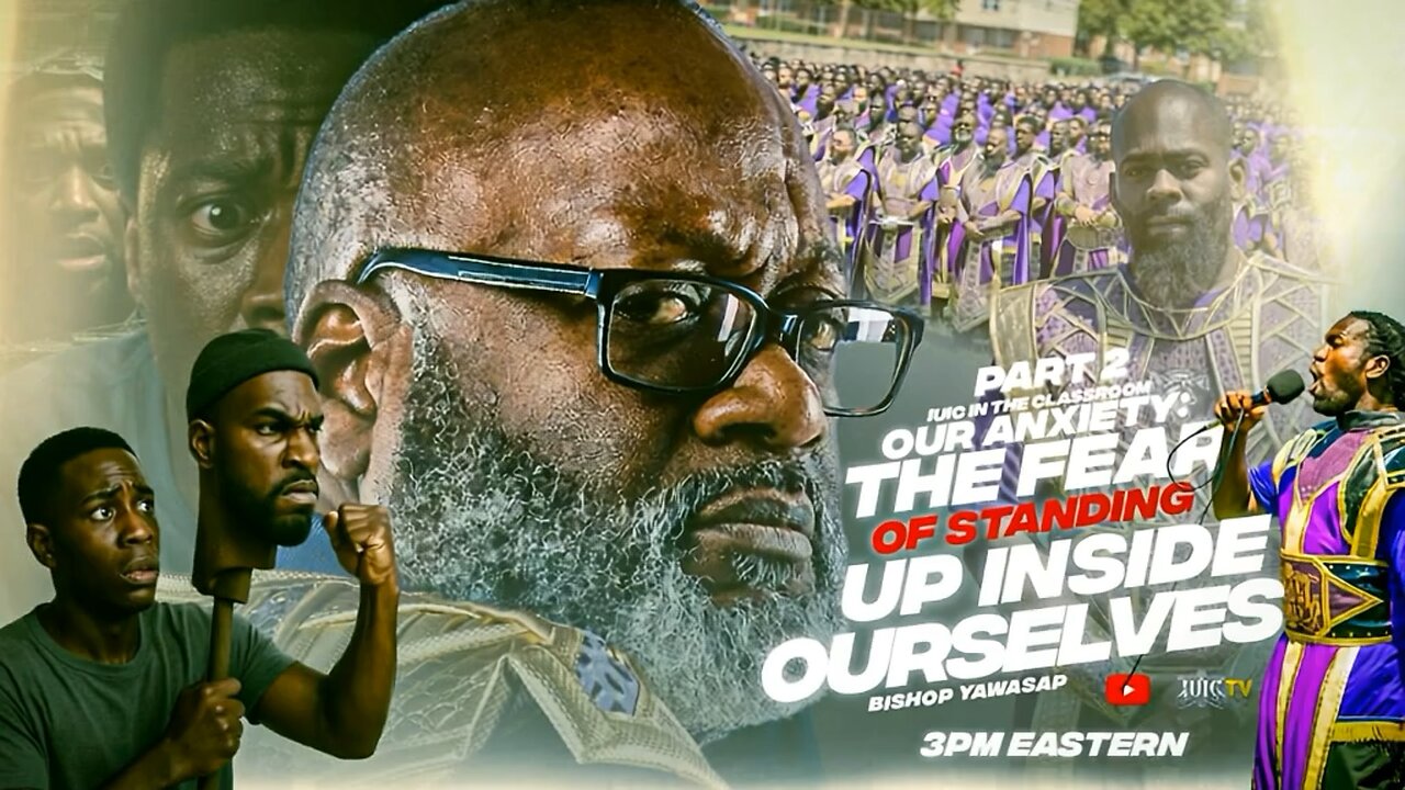 Bishop Yawasap bringing some 🔥 with “Our Anxiety: The Fear Of Standing Up Inside Ourselves”