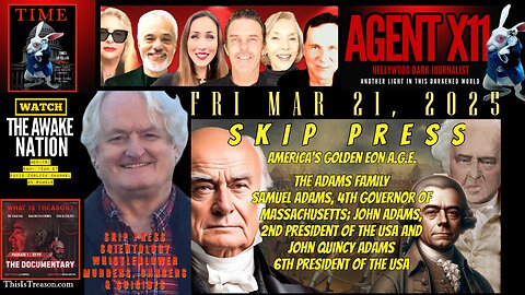 AGENT X11: EP 165: SKIP PRESS: AMERICA'S GOLDEN EON A.G.E.