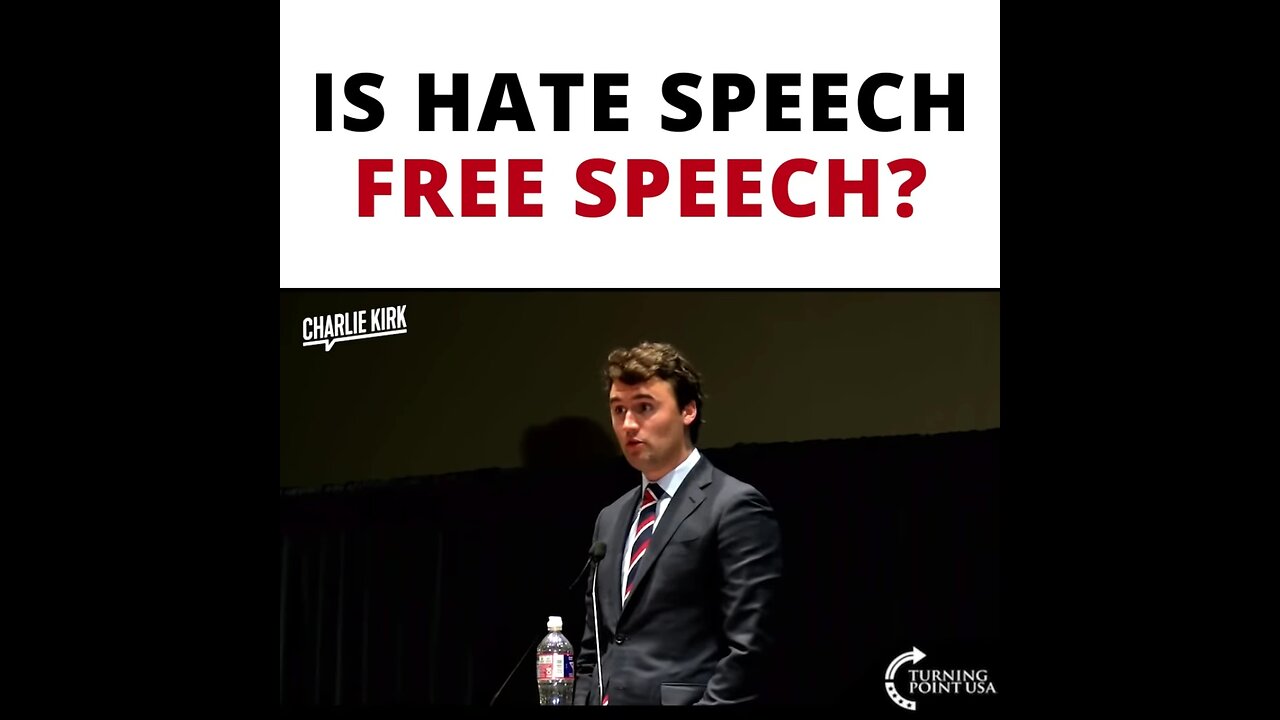 AG Pam Bondi says "Hate Speech" will be targeted, but Charlie Kirk believed in Free Speech