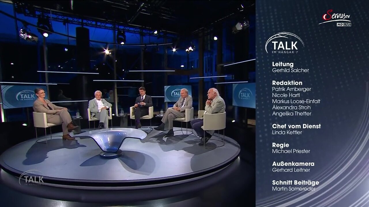 26.6..25 servusTV 👉Talk im Hangar-7 | Faustrecht statt Völkerrecht - Welt im Krieg