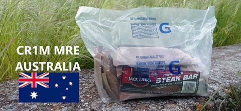 RACION DE COMBATE AUSTRALIA 24 HORAS MODULO G CR1M