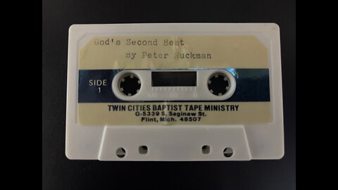 God's Second Best - Dr. Ruckman