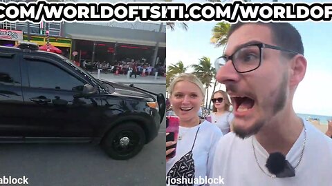 Police Car Pulls Up and Yells “Put the Fries in the Bag” to Joshua Block