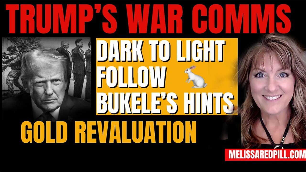 Melissa Redpill Situation Update 09.08.25: "Trump's War Comms - Gold Revaluation"