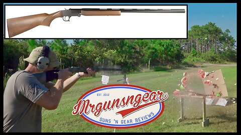 McCoy 12ga Single Shot Shotgun Test 👀