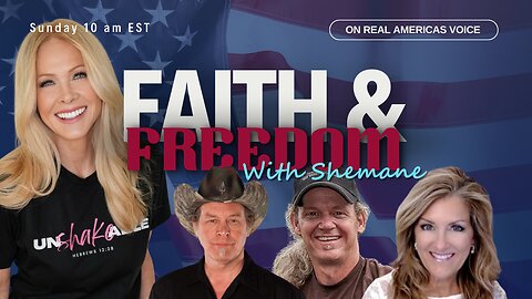 Have you seen Faith & Freedom on Real America’s Voice?
