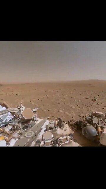 360 View Of Mars 140 Million Miles Away🤔