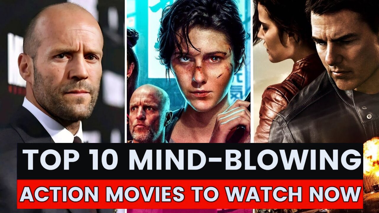 Top 10 Explosive Action Movies of 2024 Streaming on Netflix & Prime Video