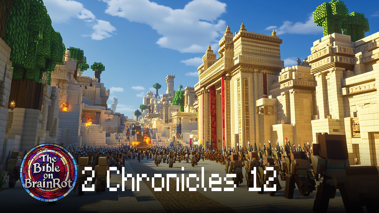 📖 2 Chronicles 12 – Egypt Attacks Judah | The Bible on BrainRot