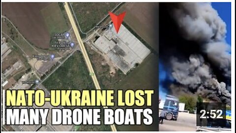 "Russian Fire Engulfs Large NATO Logistics Hub Storing Drones and Ammunition"