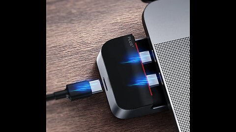9-in-1 Convenient Portable USB-C Expansion Port Splitter Hub & Laptop Stand