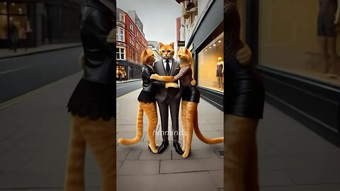 The Poor Cat Was Laughed at by His Girlfriend
