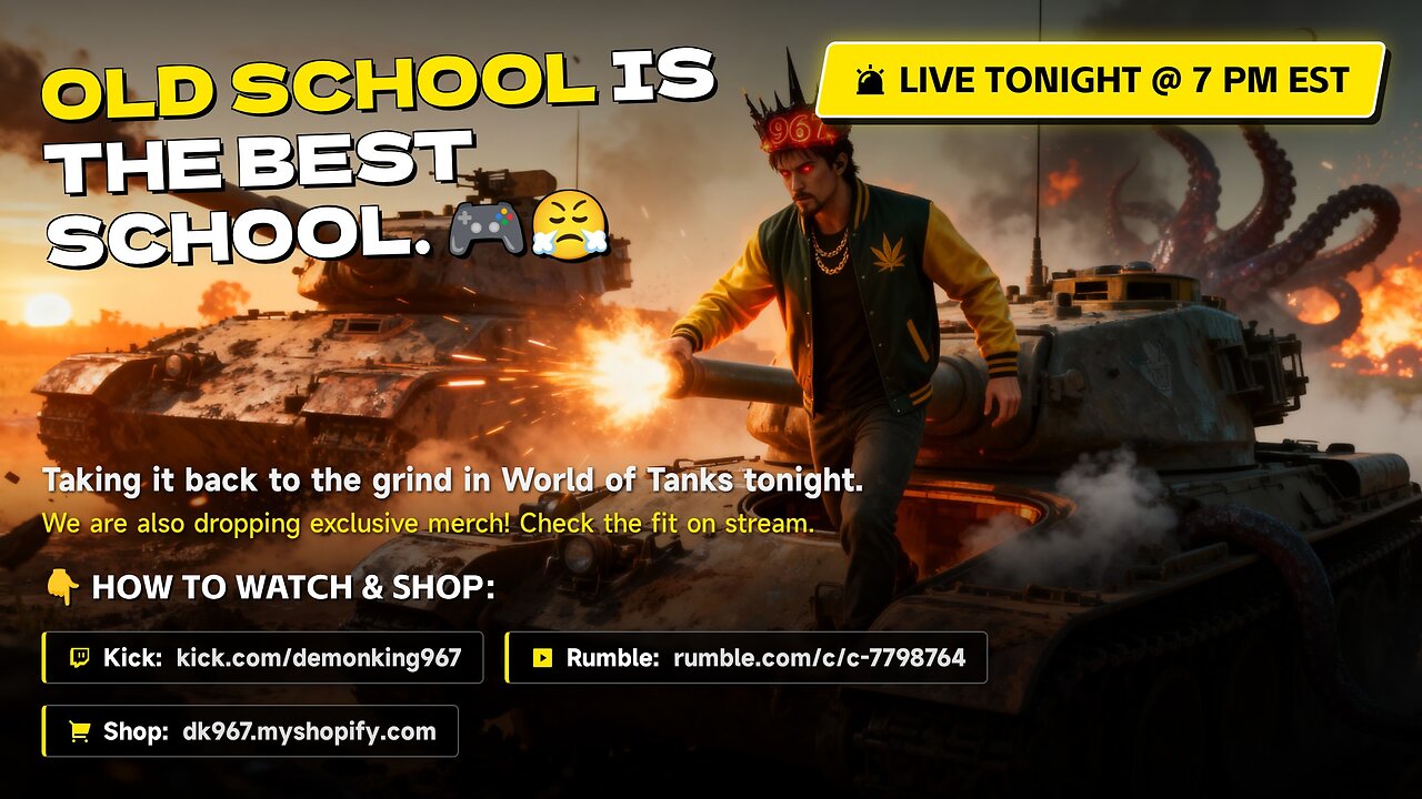 WORLD OF TANKS: Back to the Grind + EXCLUSIVE MERCH DROP!