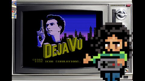 Deja Vu (1990) NES Playthrough.