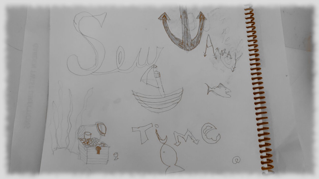 Sew the Sea of 7 Stitches|| Stitch & B*