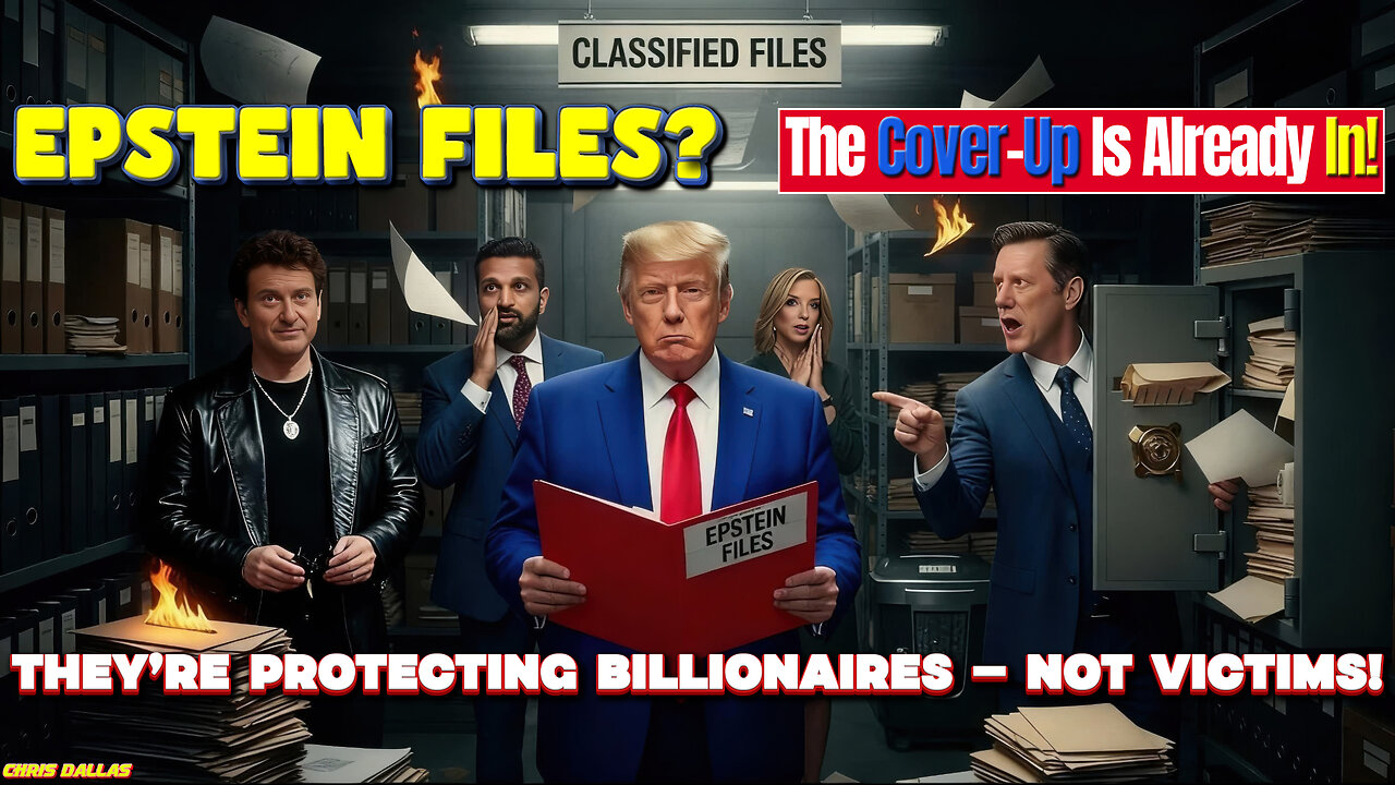 The Epstein Files? The Cover Up Is Already In! They’re Protecting Billionaires – Not Victims!