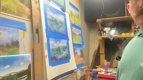 Studio #5 – Short Silent ASMR Drawing Session