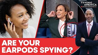 Kamala Harris Warns Against AirPods, Wired Earphones Trend Online | Firstpost America | N18G