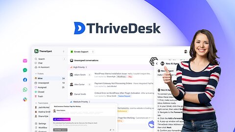 ThriveDesk Lifetime Deal – AI Helpdesk for Smarter Customer Support!