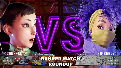 Kuya Kalbo SF6 Ranked Match Roundup. Chun Li Master Rank [Hori Fight Stick]