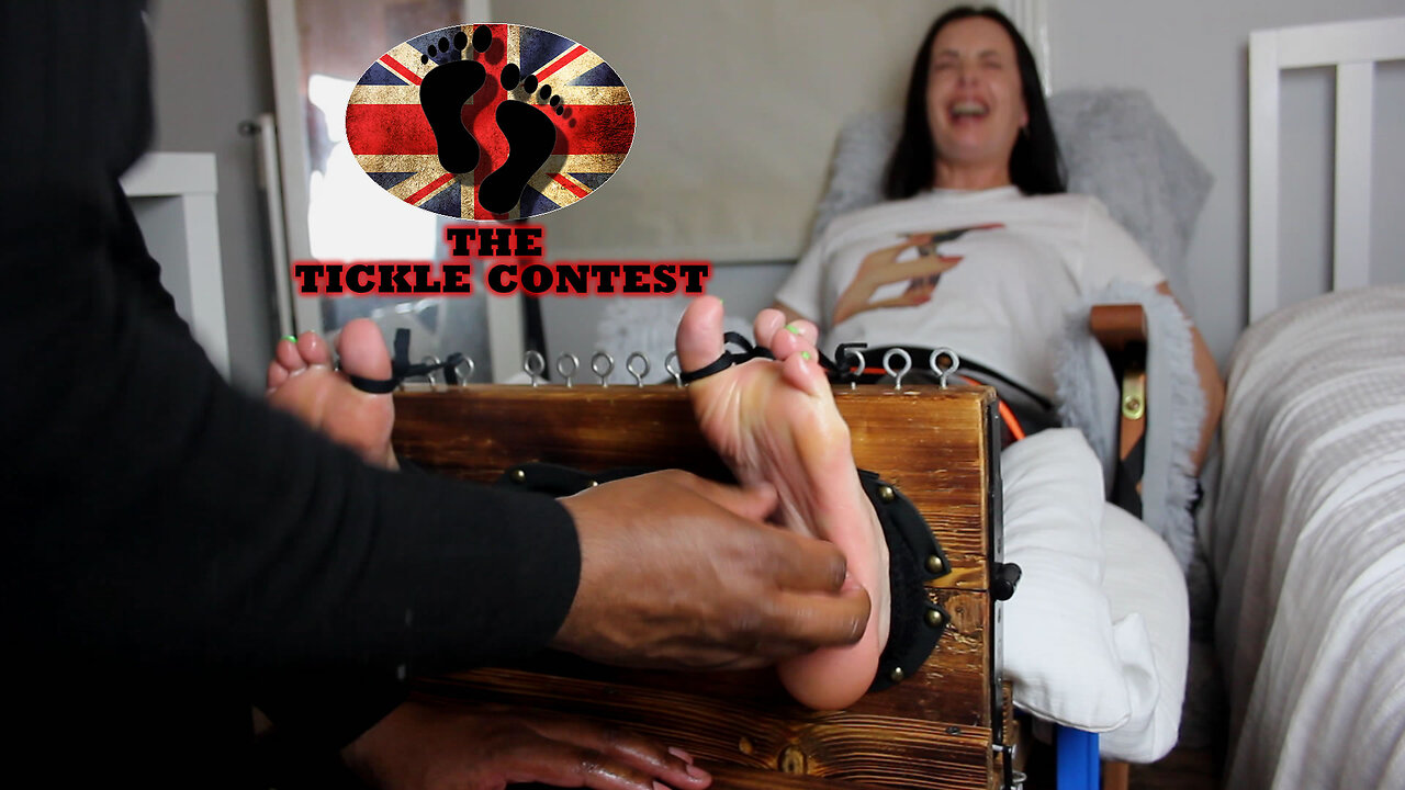 Tickling Goddess Leyla IN THE STOCKS - PART 1 | THE TICKLE CONTEST
