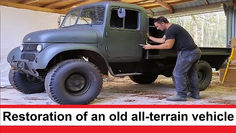 Restoring an old all-terrain vehicle with your own hands