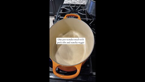 One Pot Wonder Meal with Pork Ribs