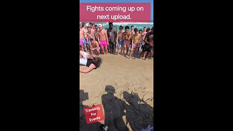 Spring Break Fight 2025 Fort Lauderdale Florida Las Olas Beach