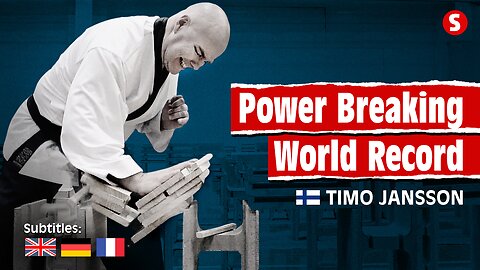 Timo Jansson INSANE POWER BREAKING – New World Record!