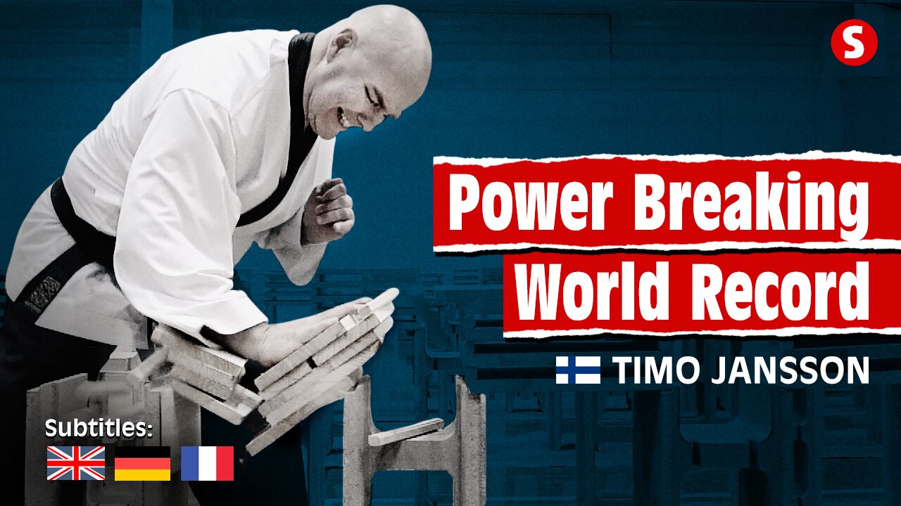 Timo Jansson INSANE POWER BREAKING – New World Record!