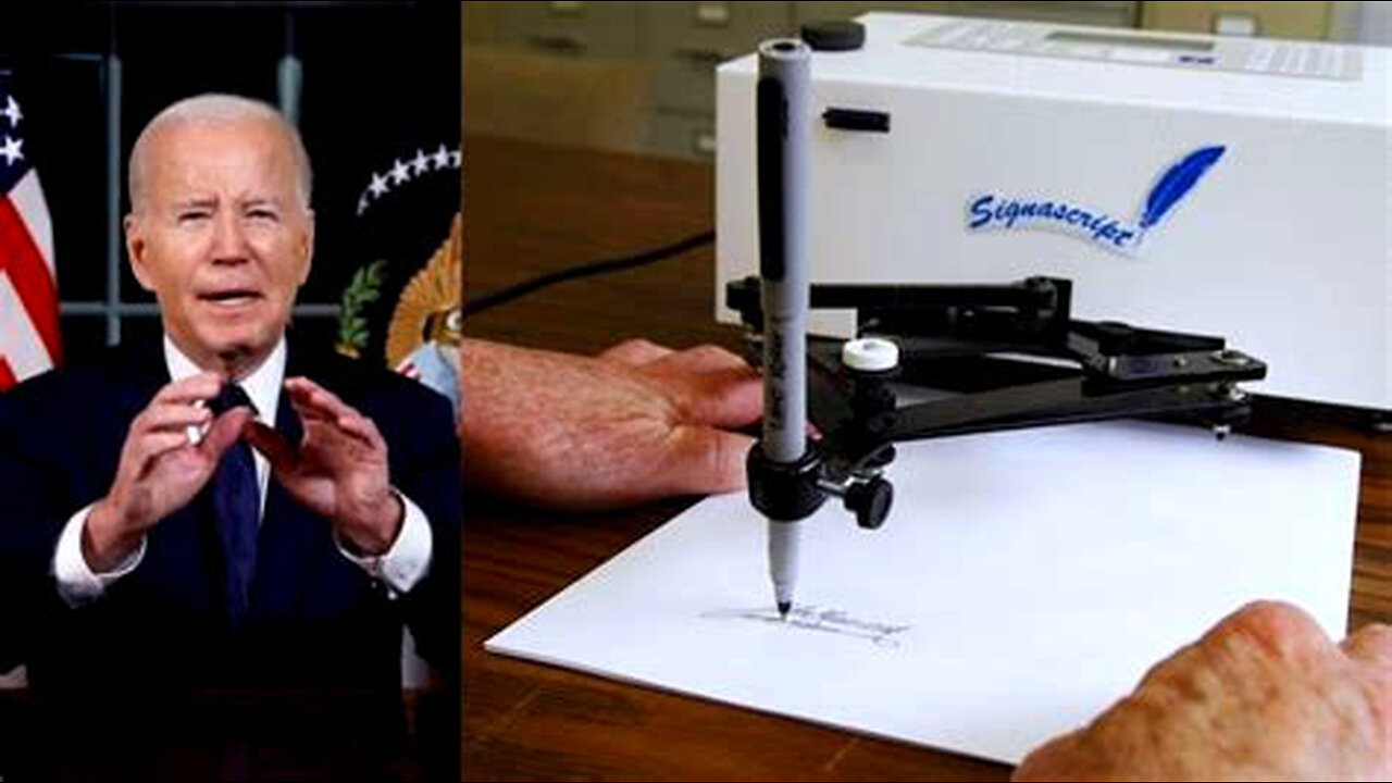 Joe Biden's Autopen ~Time to Begin Sentencing~