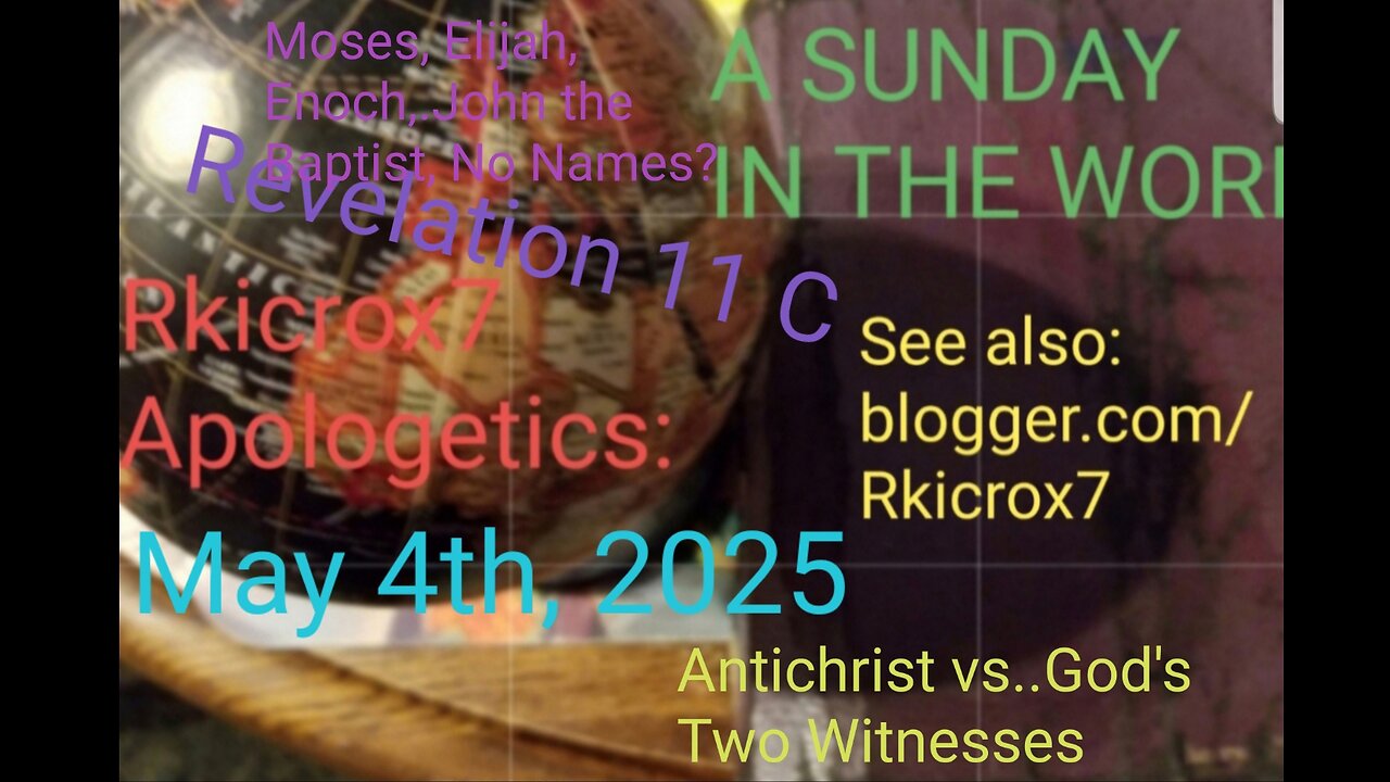 A Sunauyi n the Word for May 4th,2025 - Rev. 11C