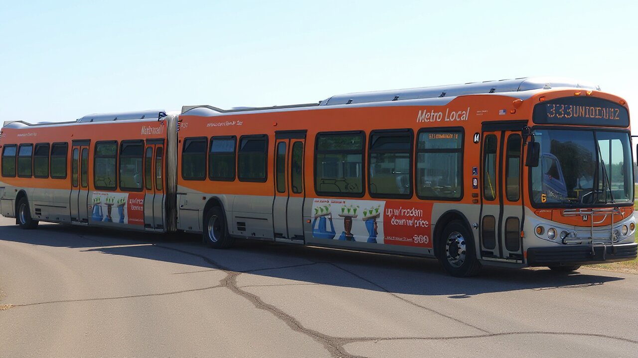 Nabi 80 Foot Articulated Bus