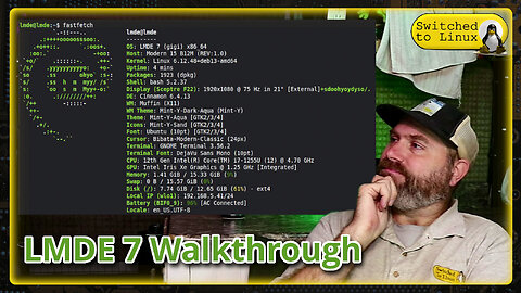 Linux Mint Debian Edition (LMDE) 7 Walkthrough